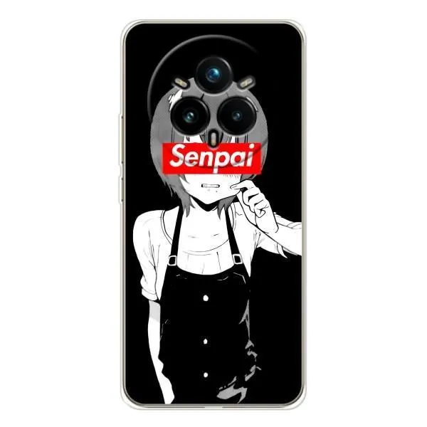 Чехол с принтом «Senpai» для Realme 14 Pro Plus