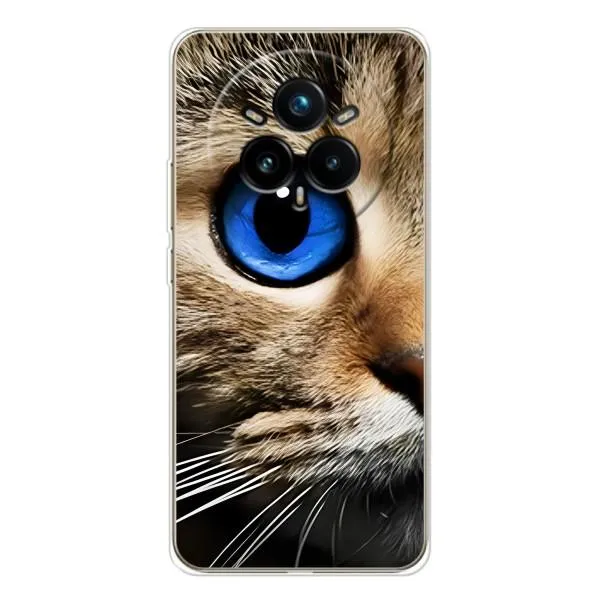Чехол с принтом «Глаз кота» для Realme 14 Pro Plus