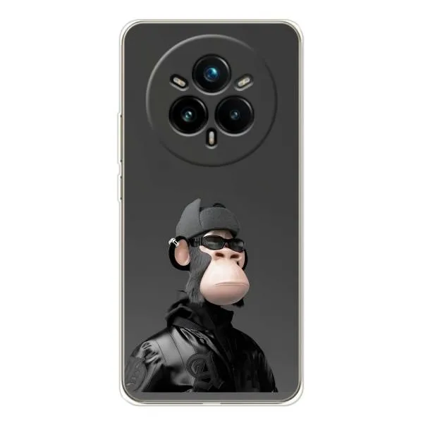 Чехол с принтом «стильная обезьяна NFT» для Realme 14 Pro Plus