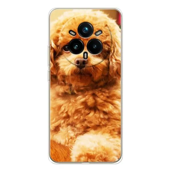 Чехол с принтом «Щенок Бишон» для Realme 14 Pro Plus Чехол с принтом «Щенок Бишон» для Realme 14 Pro Plus