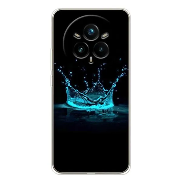 Чохол з принтом «Крапля корони» для Realme 14 Pro Plus Чохол з принтом «Крапля корони» для Realme 14 Pro Plus