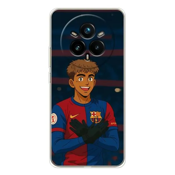Чехол с принтом «Футболист Ямаль» для Realme 14 Pro Plus