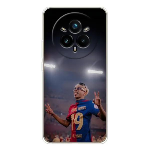 Чехол с принтом «Ямаль на стадионе» для Realme 14 Pro Plus