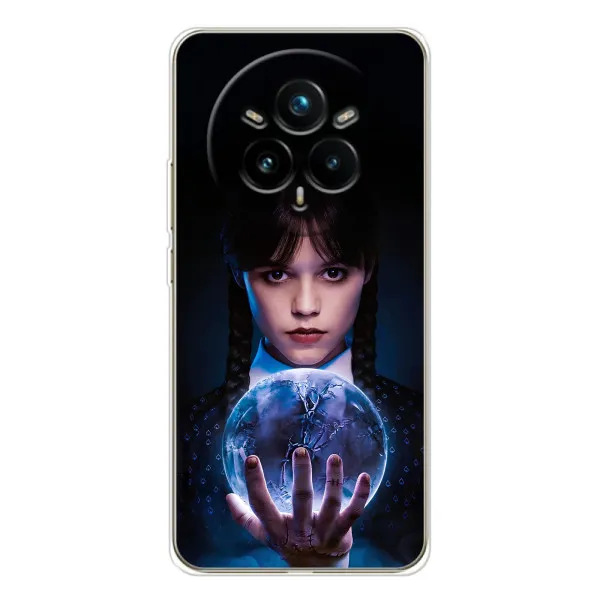 Чехол с принтом «Магическая сфера Уэнздей» для Realme 14 Pro Plus Чехол с принтом «Магическая сфера Уэнздей» для Realme 14 Pro Plus