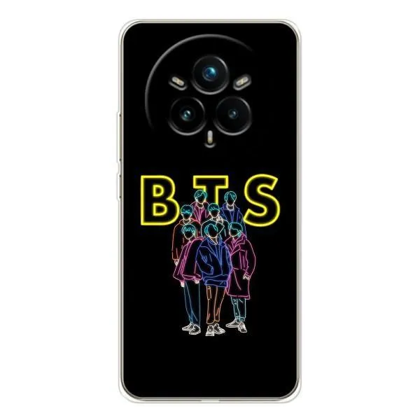 Чехол с принтом «BTS стайл» для Realme 14 Pro 5G Чехол с принтом «BTS стайл» для Realme 14 Pro 5G