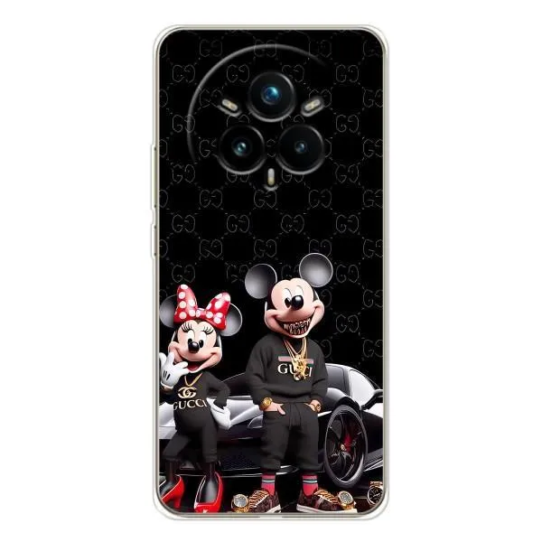 Чехол с принтом «Семья Маусов» для Realme 14 Pro 5G