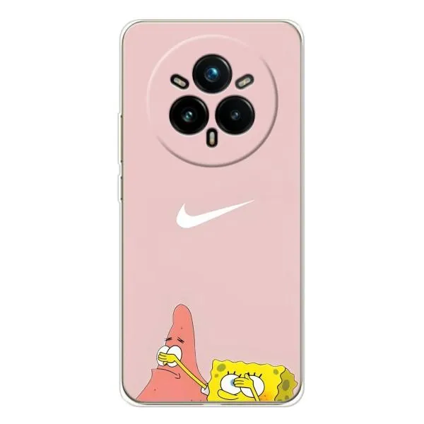 Чехол с принтом «Патрик и Губка» для Realme 14 Pro 5G