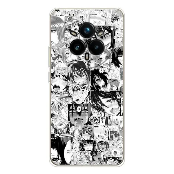 Чехол с принтом «Ahegao manga» для Realme 14 Pro 5G