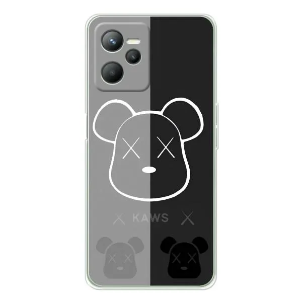 Чехол с принтом «БеарБрик глаза» для Realme 14