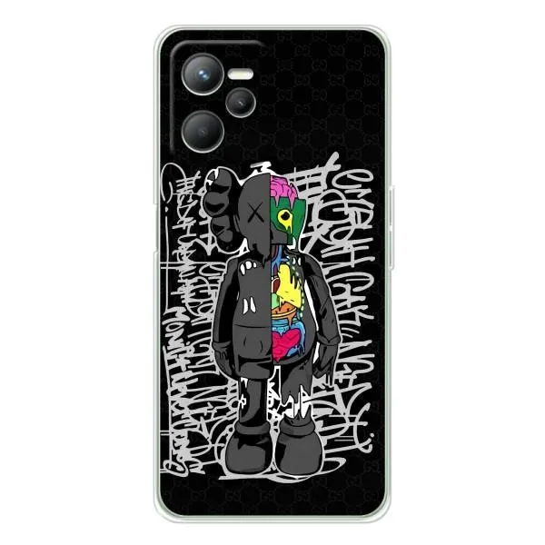 Чехол с принтом «Стиль Bearbrick» для Realme 14