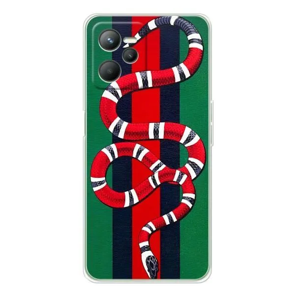 Чехол с принтом «Gucci змия» для Realme 14
