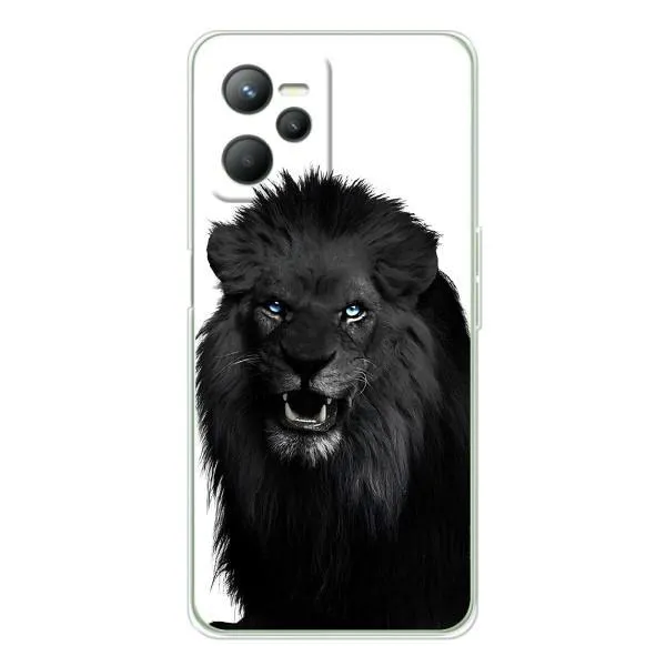 Чехол с принтом «Черный ЛЕВ» для Realme 14