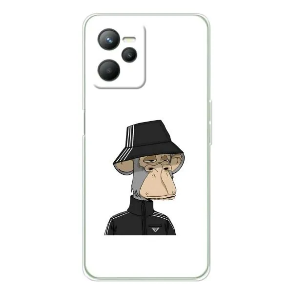 Чехол с принтом «обезьяна NFT Adidas» для Realme 14