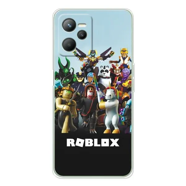 Чехол с принтом «ROBLEX» для Realme 14 Чехол с принтом «ROBLEX» для Realme 14