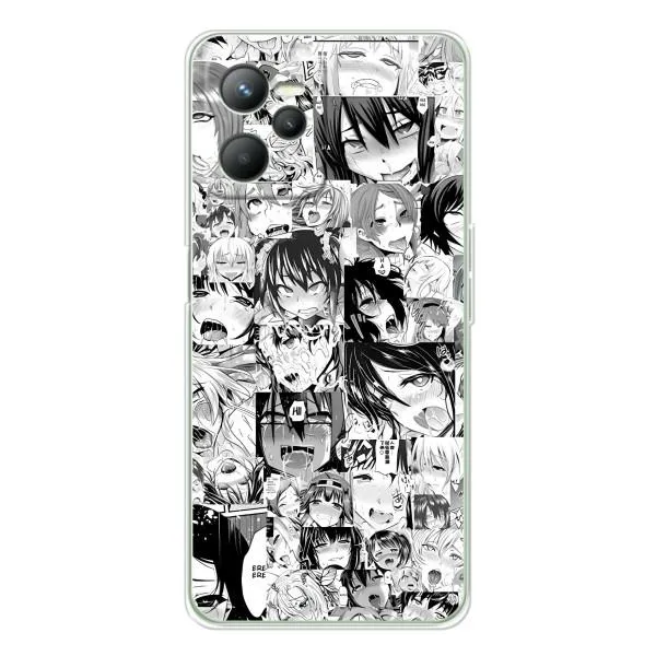 Чохол з принтом «Ahegao manga» для Realme 14