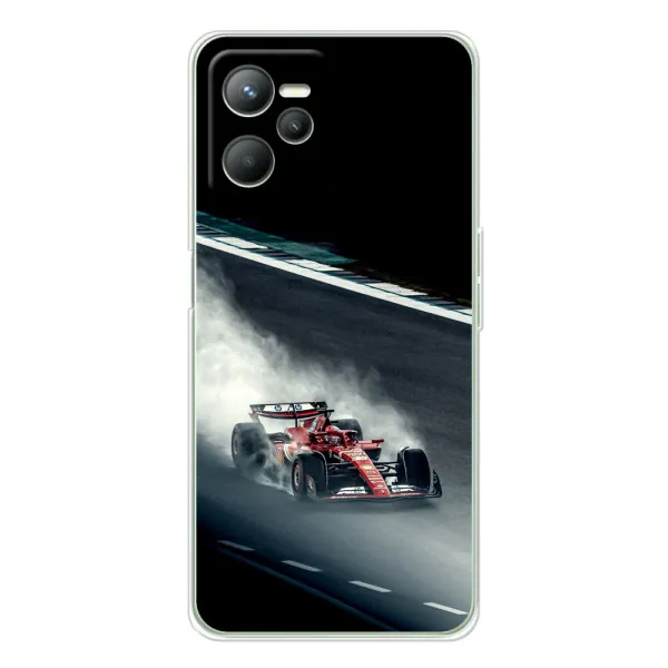 Чехол с принтом «Болид гоночный» для Realme 14
