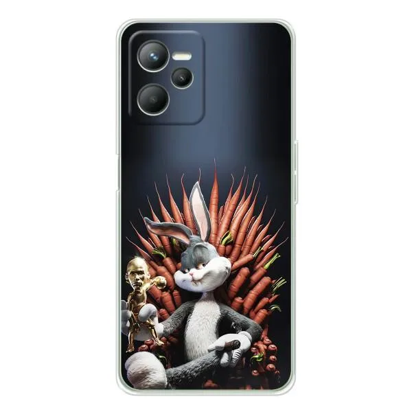 Чехол с принтом «Король Кролик» для Realme 14