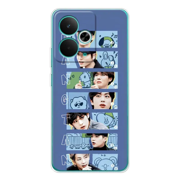 Чохол з принтом «Bangtan» для Realme 14T