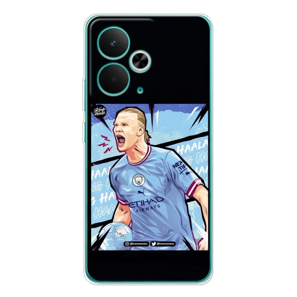 Чехол с принтом «гол Эрлинг Холланд» для Realme 14T