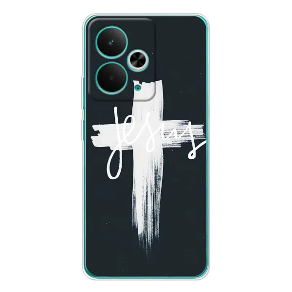 Чехол с принтом «Иисус» для Realme 14T