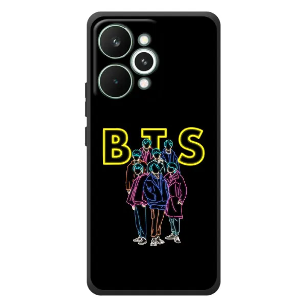 Чехол с принтом «BTS стайл» для Realme 15 Pro