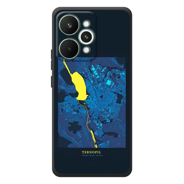 Чехол с принтом «Тернополь» для Realme 15 Pro