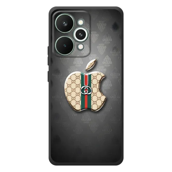 Чехол с принтом «Apple gucci» для Realme 15 Pro