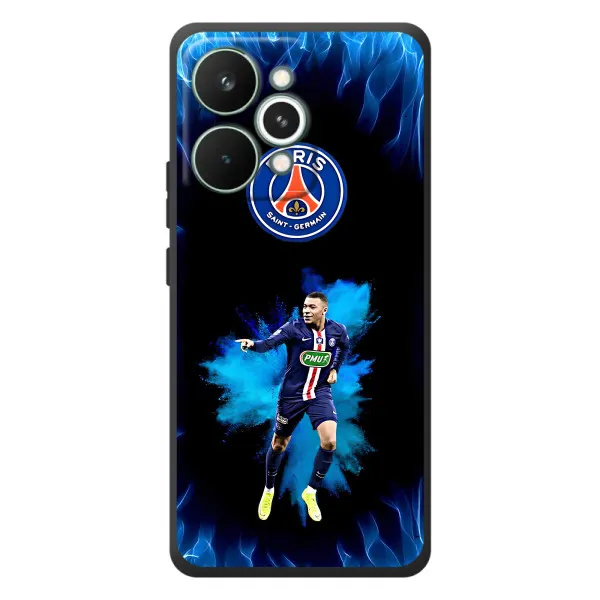 Чехол с принтом «Мбаппе в огне» для Realme 15 Pro