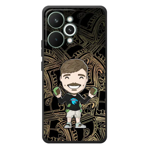 Чехол с принтом «Mister Beast» для Realme 15 Pro