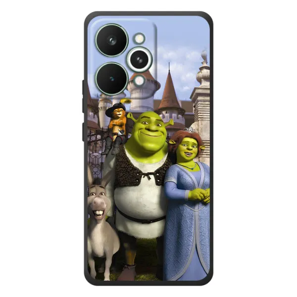 Чехол с принтом «Сказочные герои Шрека» для Realme 15 Pro