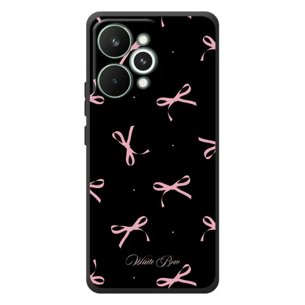 Чехол с принтом «Банты на черном» для Realme 15 Pro
