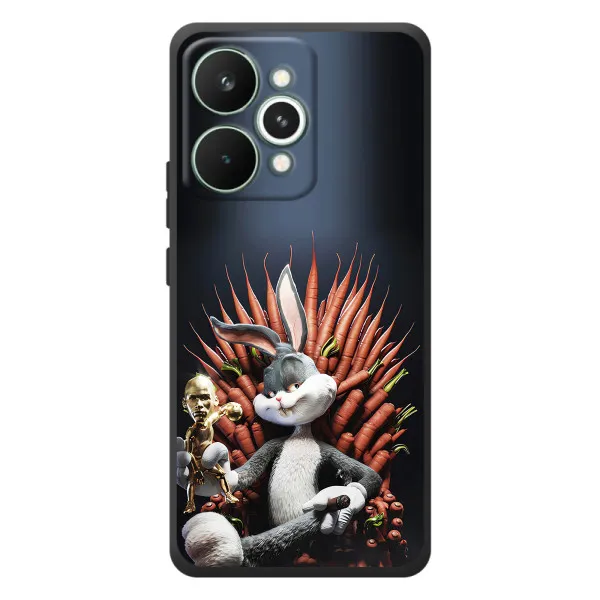 Чехол с принтом «Король Кролик» для Realme 15 Pro