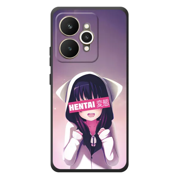 Чехол с принтом «Hentai chan» для Realme 15 Чехол с принтом «Hentai chan» для Realme 15