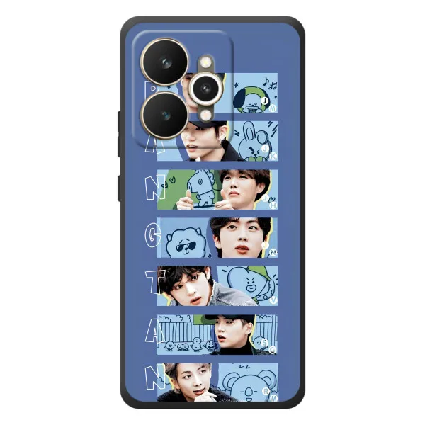 Чехол с принтом «Bangtan» для Realme 15 Чехол с принтом «Bangtan» для Realme 15