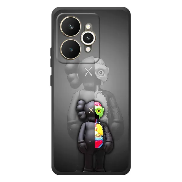 Чехол с принтом «Тело Bearbrick» для Realme 15