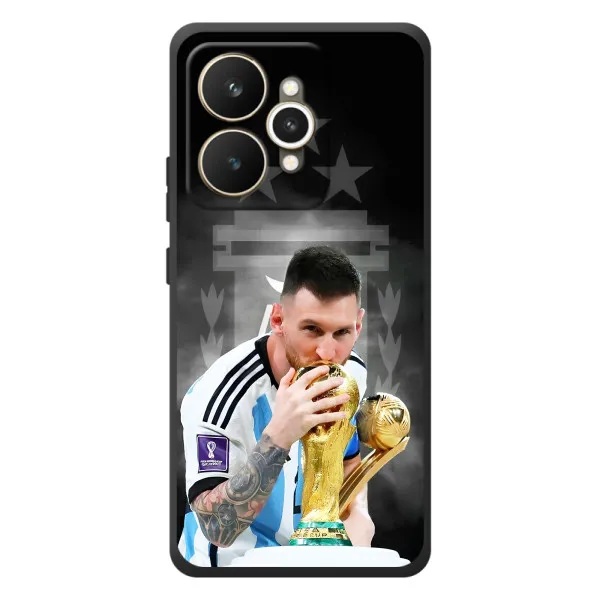 Чехол с принтом «Месси Чемпион» для Realme 15 Чехол с принтом «Месси Чемпион» для Realme 15