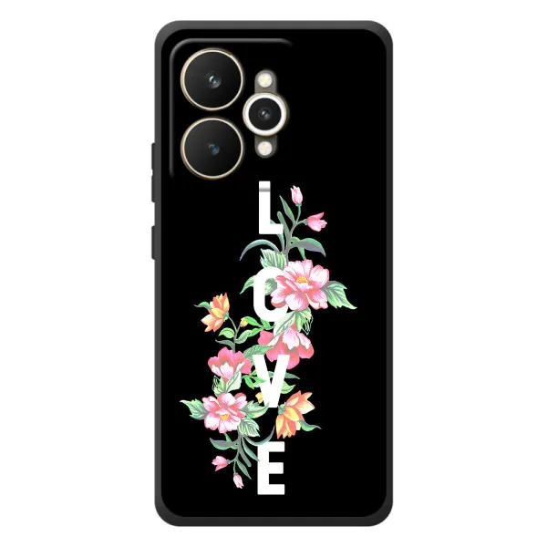 Чехол с принтом «Цветы LOVE» для Realme 15