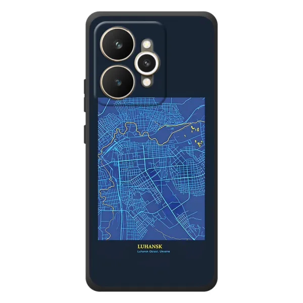 Чехол с принтом «Гуганск» для Realme 15