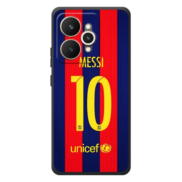 Чехол с принтом «Messi Barca 10» для Realme 15