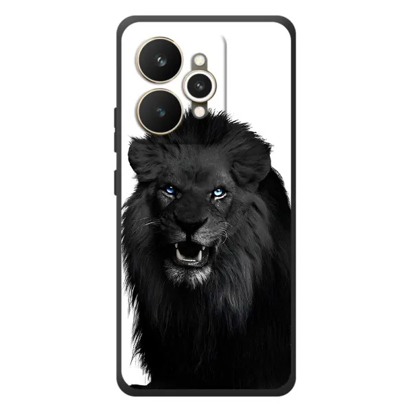 Чехол с принтом «Черный ЛЕВ» для Realme 15