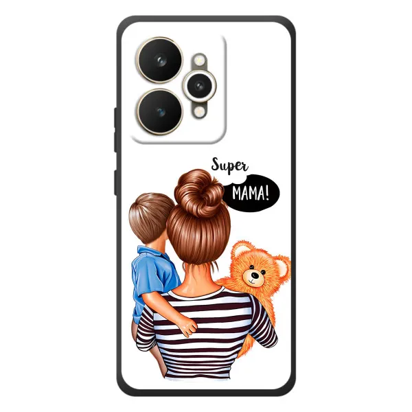 Чехол с принтом «Мама с сыном» для Realme 15