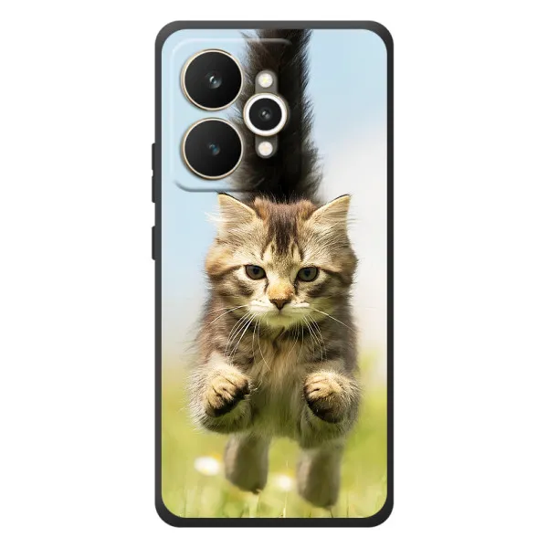 Чехол с принтом «Прыжок кота» для Realme 15