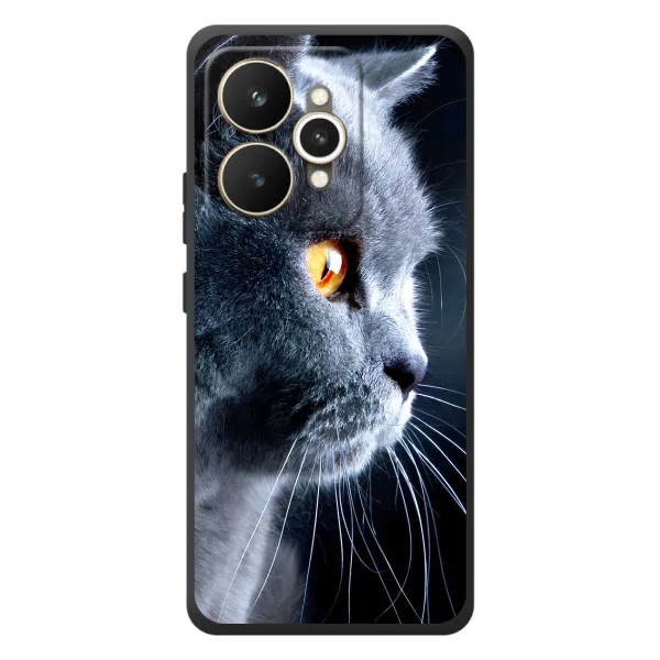 Чехол с принтом «Серый Кот» для Realme 15