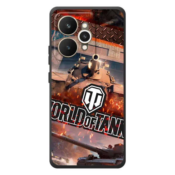 Чехол с принтом «World of Tanks» для Realme 15