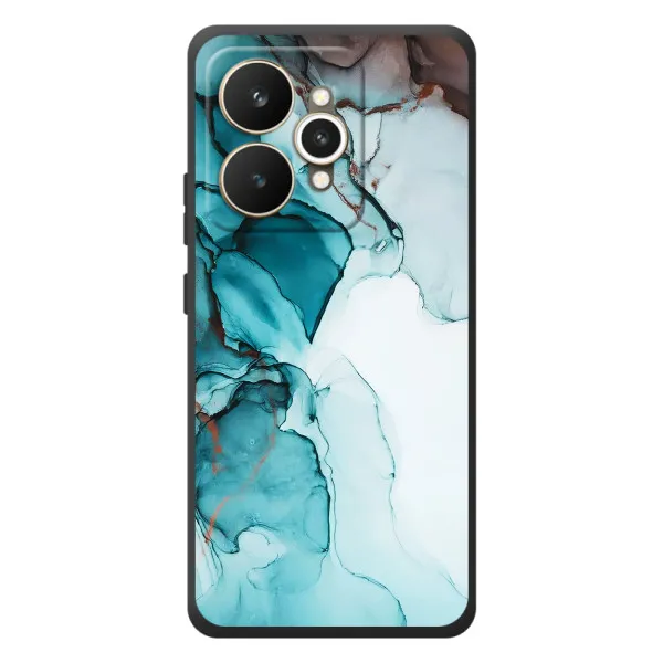 Чехол с принтом «Бирюзовый мрамор» для Realme 15 Чехол с принтом «Бирюзовый мрамор» для Realme 15