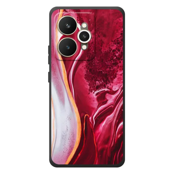 Чехол с принтом «Мрамор красный» для Realme 15 Чехол с принтом «Мрамор красный» для Realme 15
