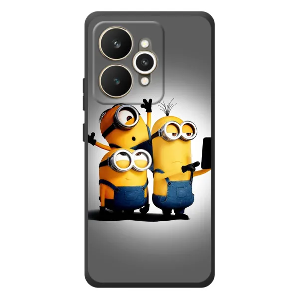 Чехол с принтом «Три миньона» для Realme 15