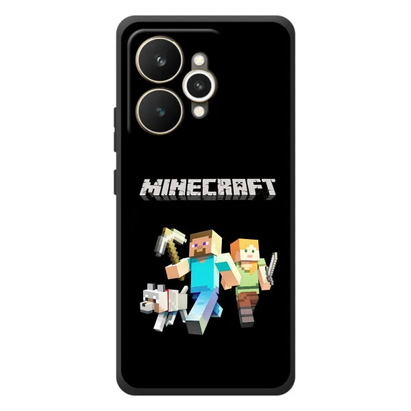 Чехол с принтом «герои Minecraft» для Realme 15 Чехол с принтом «герои Minecraft» для Realme 15