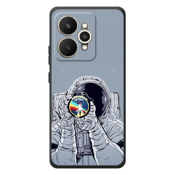 Чехол с принтом «Космонавт фото» для Realme 15 Чехол с принтом «Космонавт фото» для Realme 15