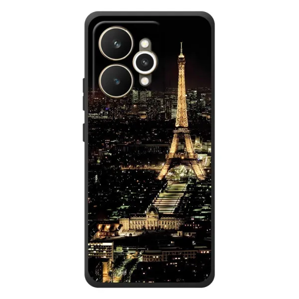 Чехол с принтом «Ночной Париж» для Realme 15
